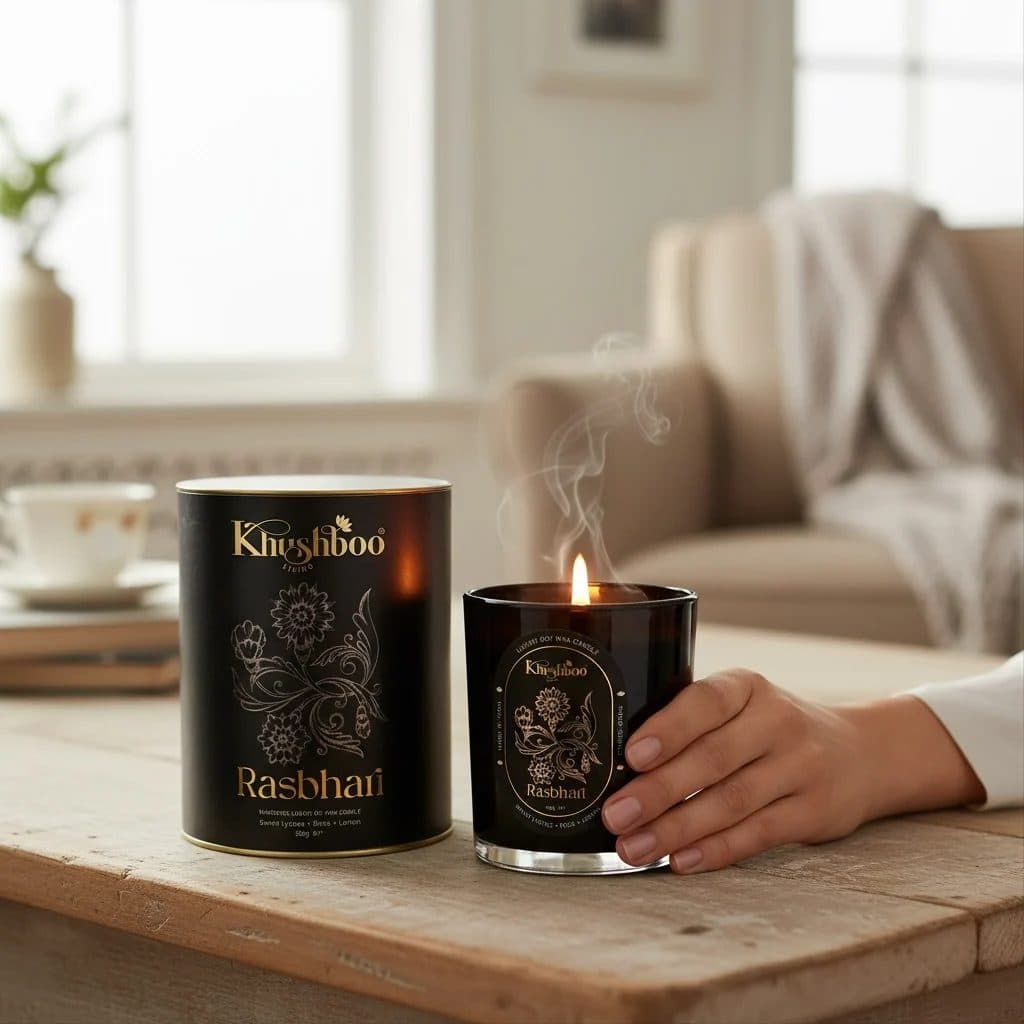 Rasbhari – Soy Wax Candle image 3