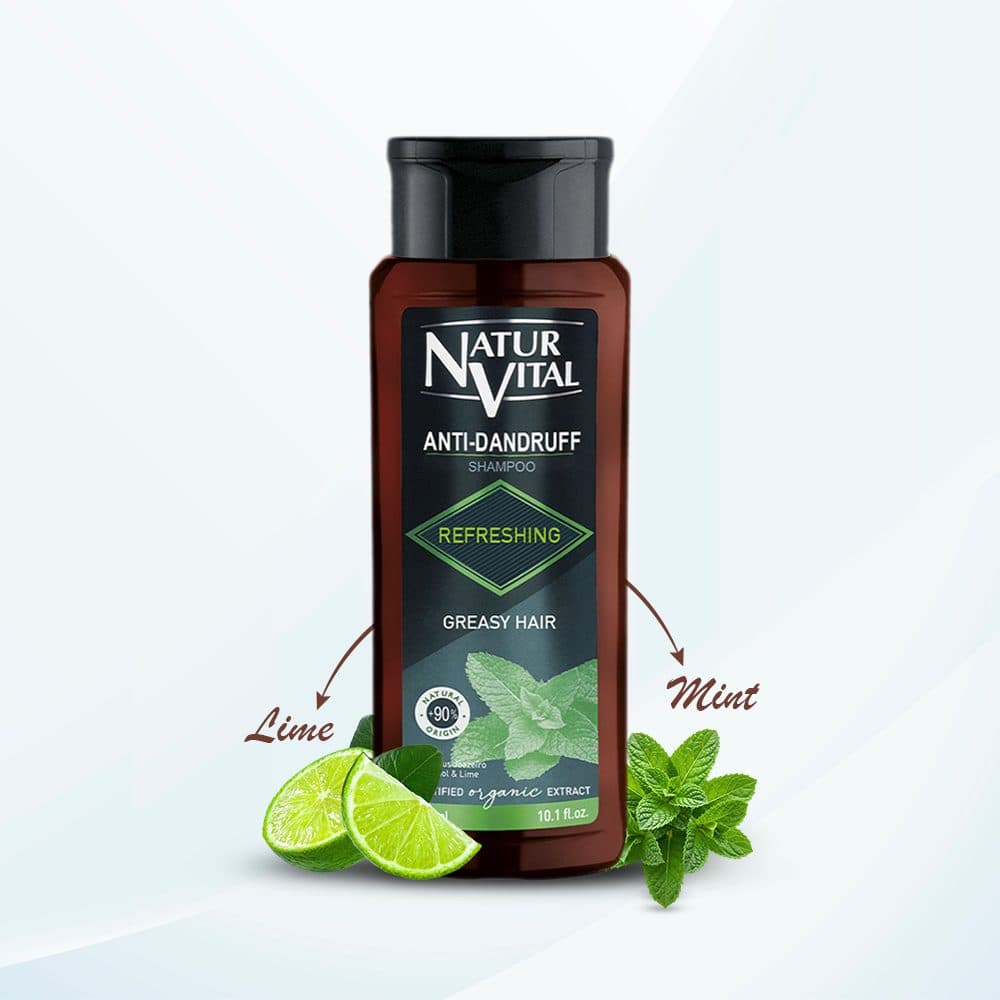 Anti Dandruff Shampoo(Refreshing- Greasy Hair) image 3