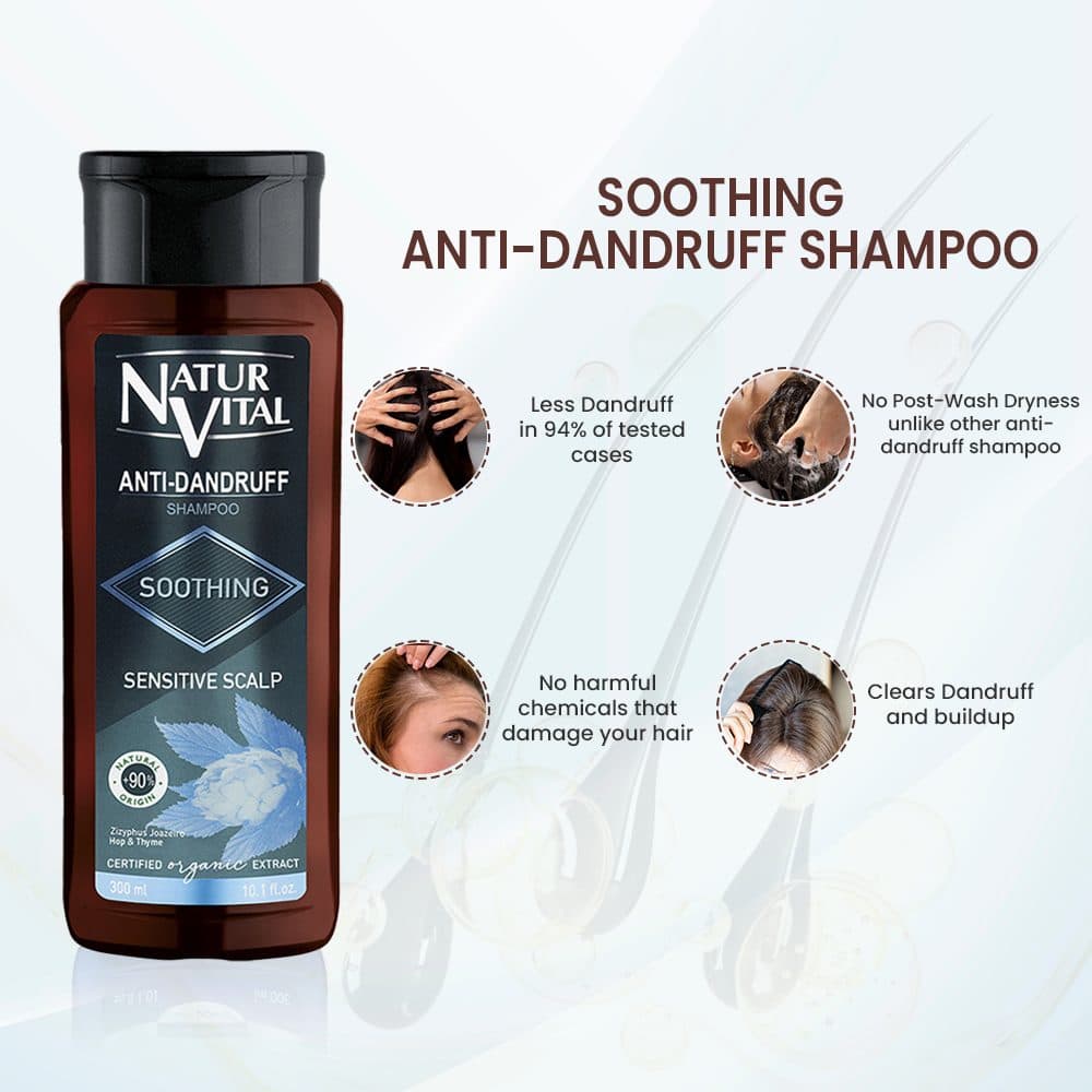Anti Dandruff Shampoo(Soothing Sensitive Scalp) image 6