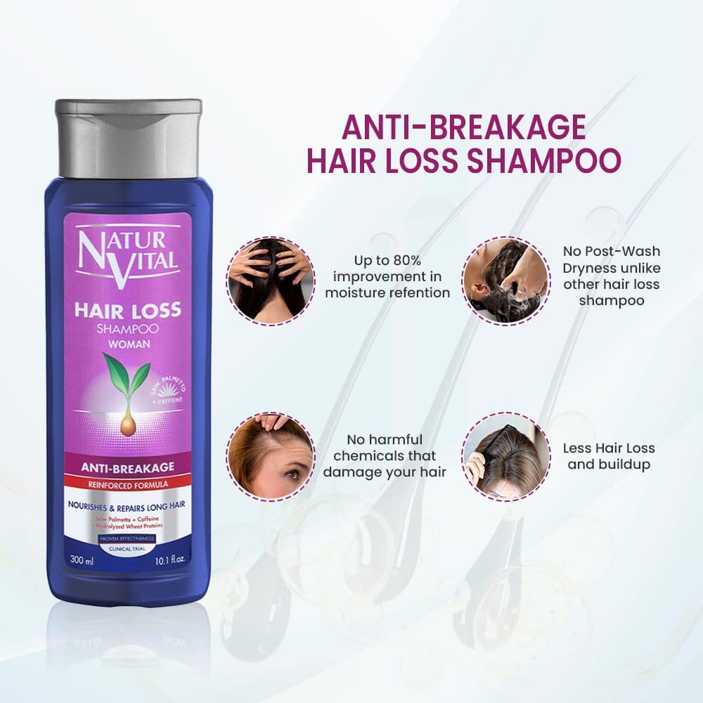 Hair Loss Shampoo Woman(Anti breakage) image 6