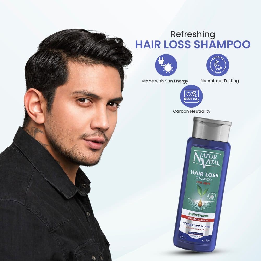 Hair Loss Shampoo Men(Refreshing) image 4