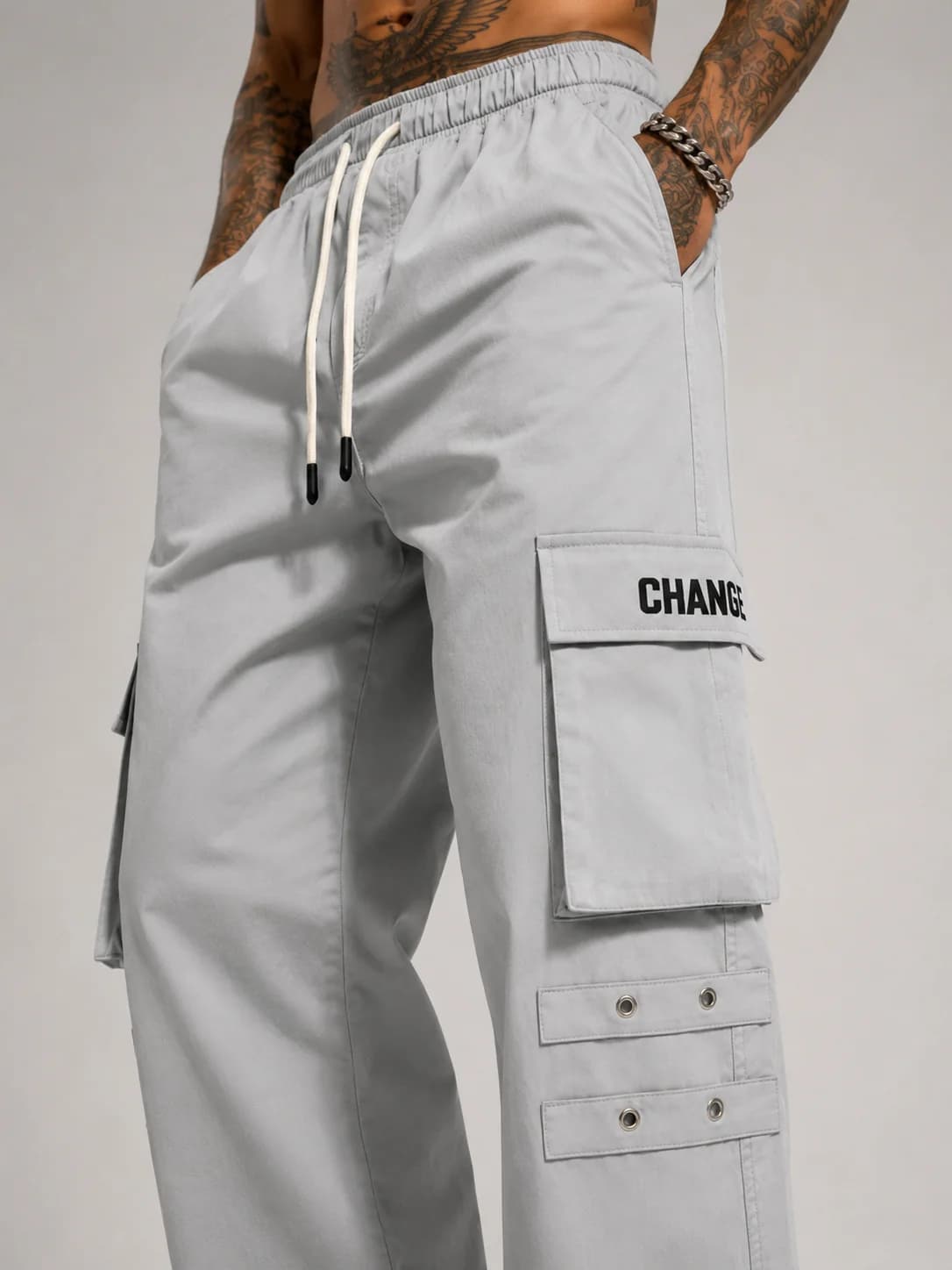 Straight Fit Cargo Pants - Urban Streetwear Lowers image 3