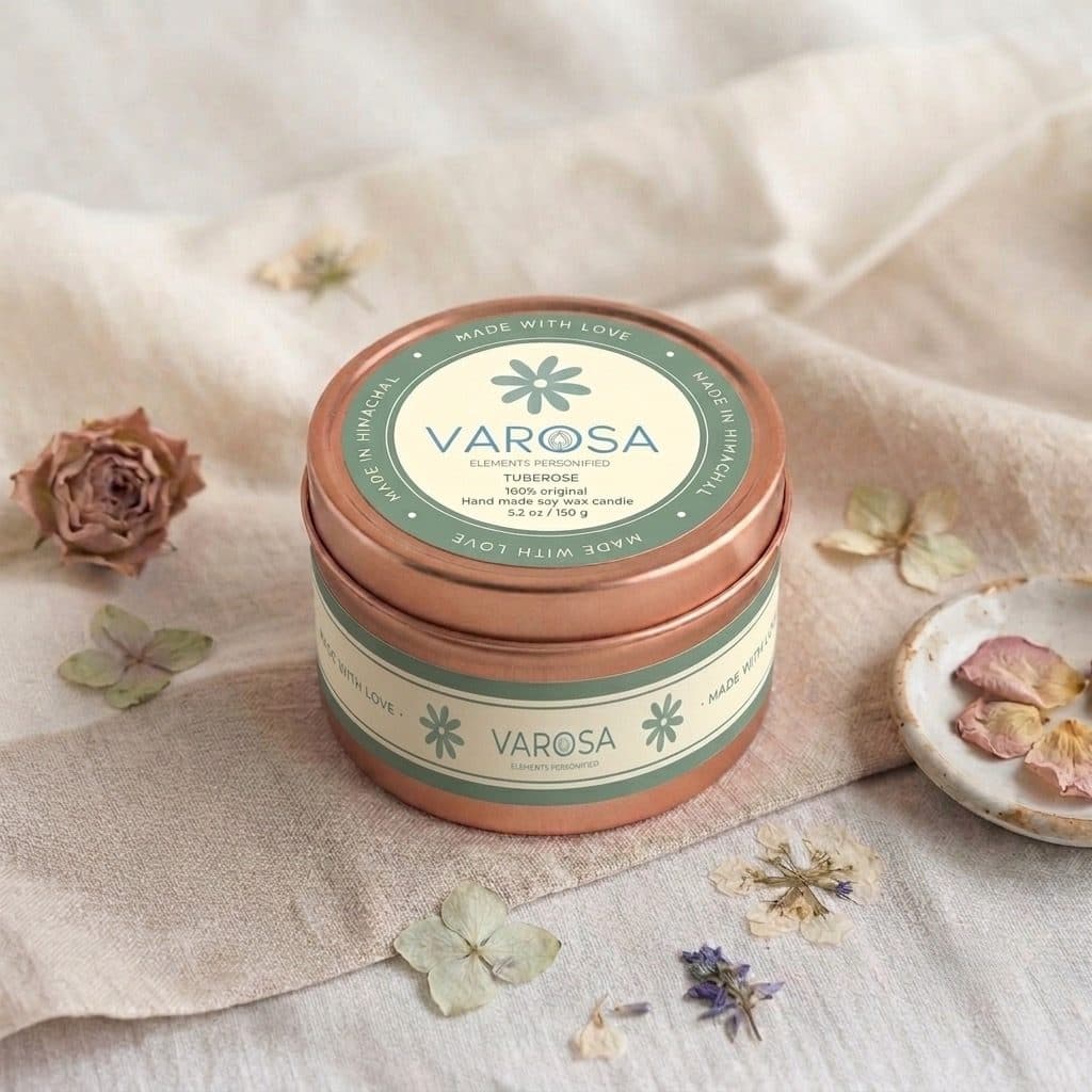 Tin Jar Candle-Beeswax image 1