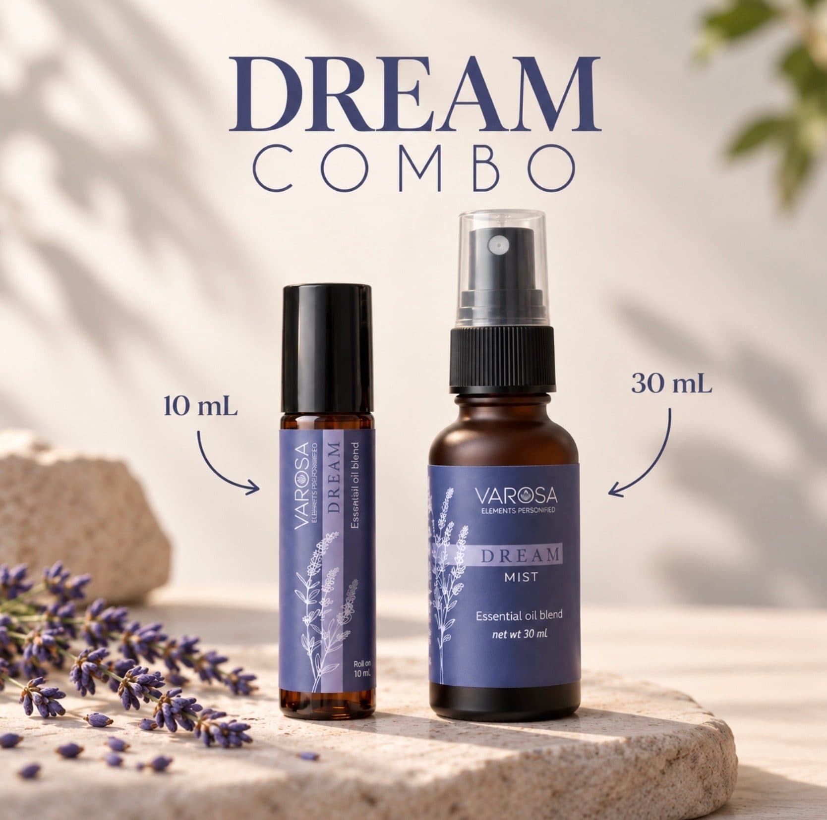 Essential Oil Blends Combo-Dream (Rollon & Mist ) image 7