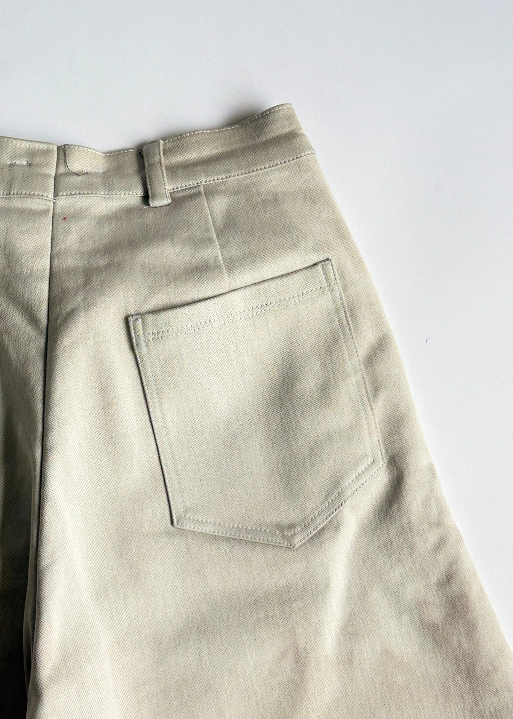 Fallen Seraph - Handmade Sunprinted Barrel Denim image 5