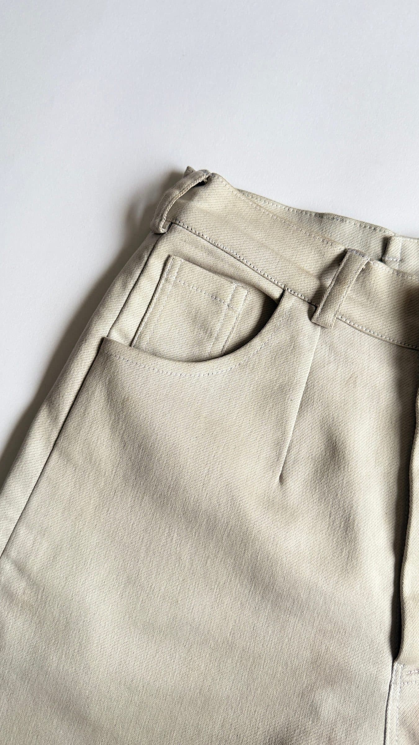 Fallen Seraph - Handmade Sunprinted Barrel Denim image 6