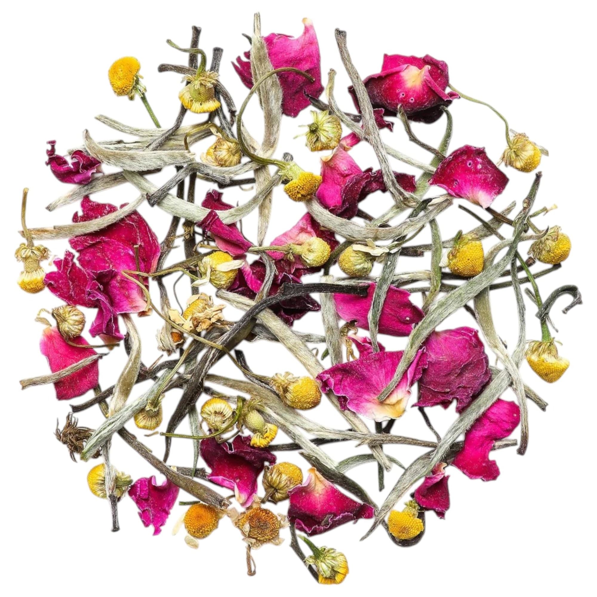 Saakya Rose Chamomile White Tea | Darjeeling Floral Blend | 25g image 5