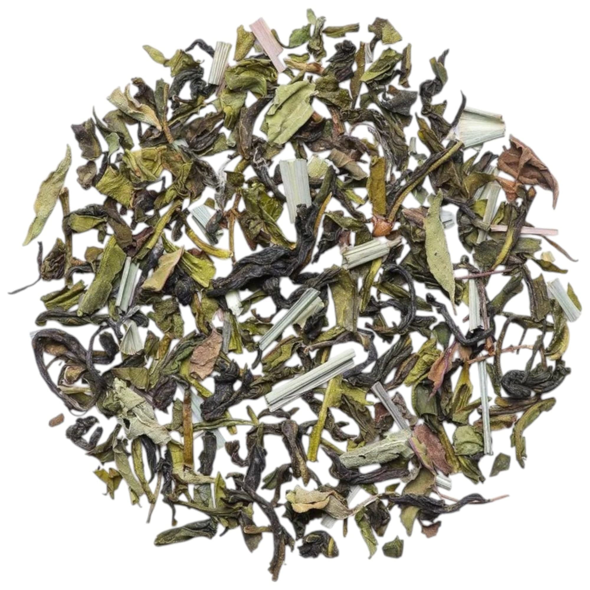 Saakya Tulsi Lemongrass Green Tea | Darjeeling Ayurvedic Blend | 50g image 5