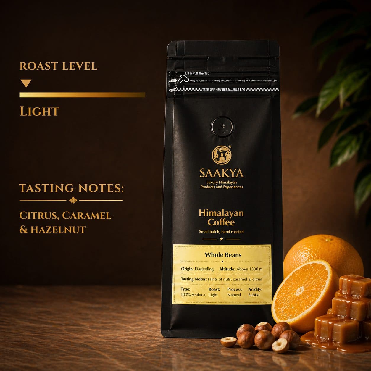 Saakya 100% Arabica Himalayan Coffee LightRoast | Whole Beans 250g image 4