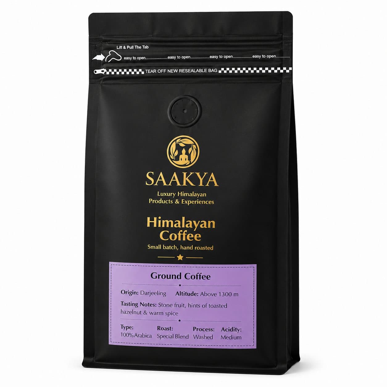 Saakya 100% Arabica Himalayan Coffee Special Blend | Ground 250g image 1