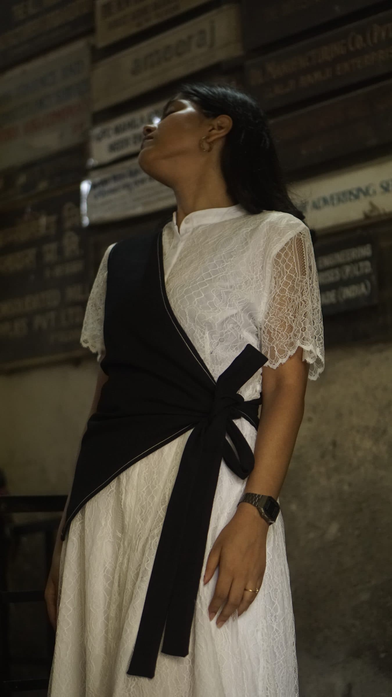 Aligned One-Shoulder Jacket image 4
