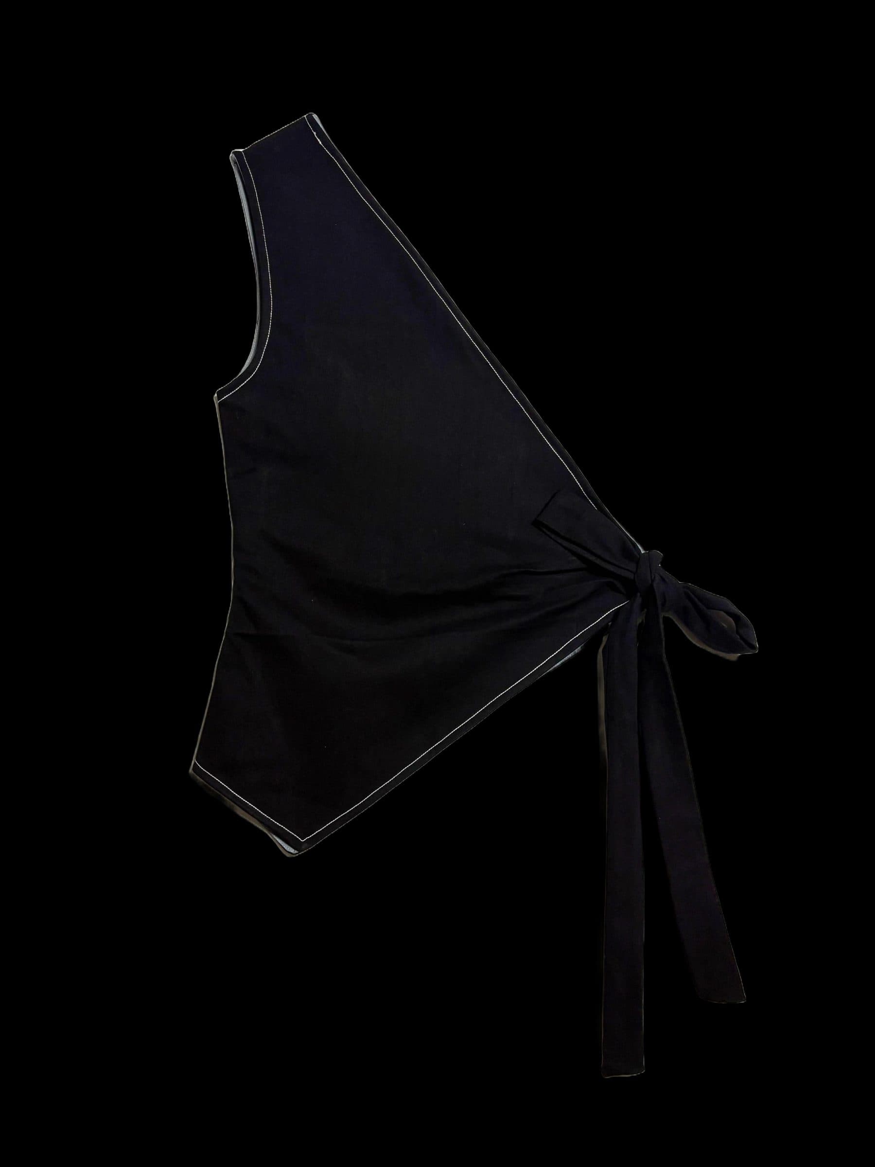 Aligned One-Shoulder Jacket image 8