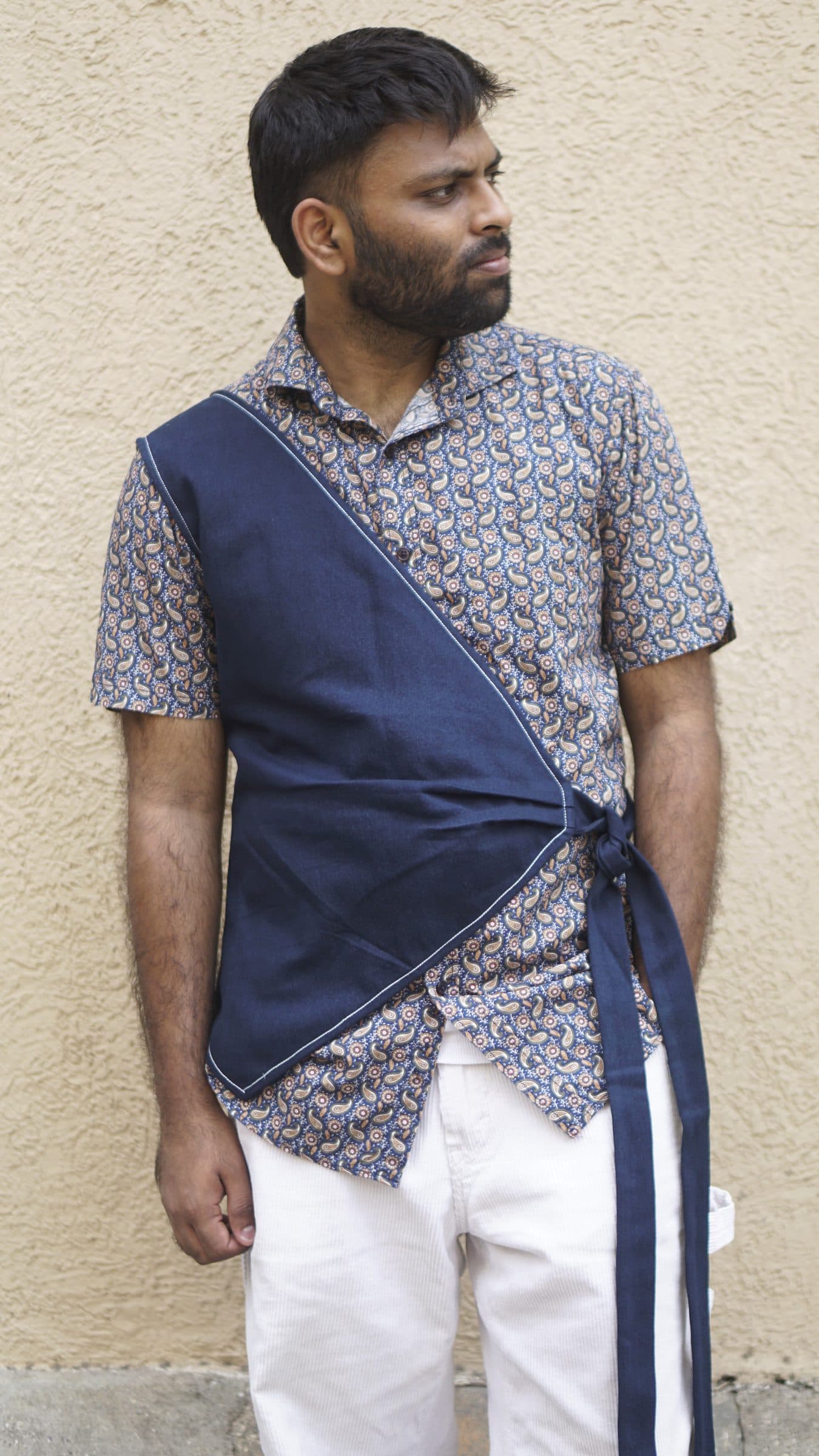 Aligned One-Shoulder Jacket image 20
