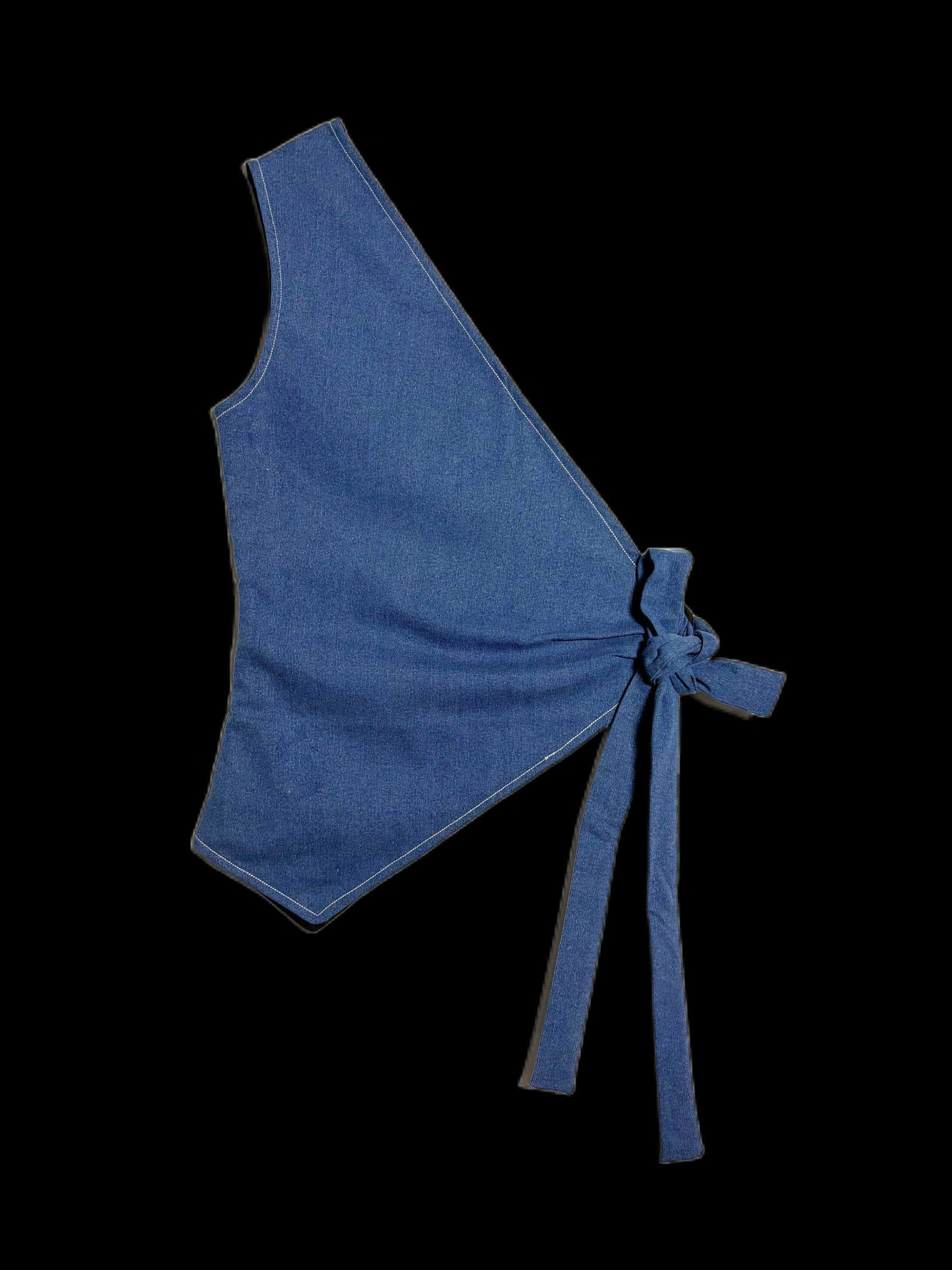 Aligned One-Shoulder Jacket image 29
