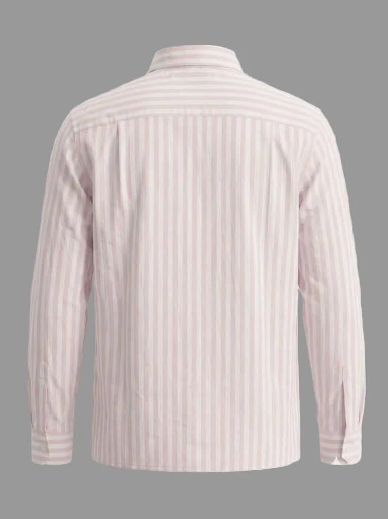 Off-Duty Linen Stripes - Blush Pink image 8