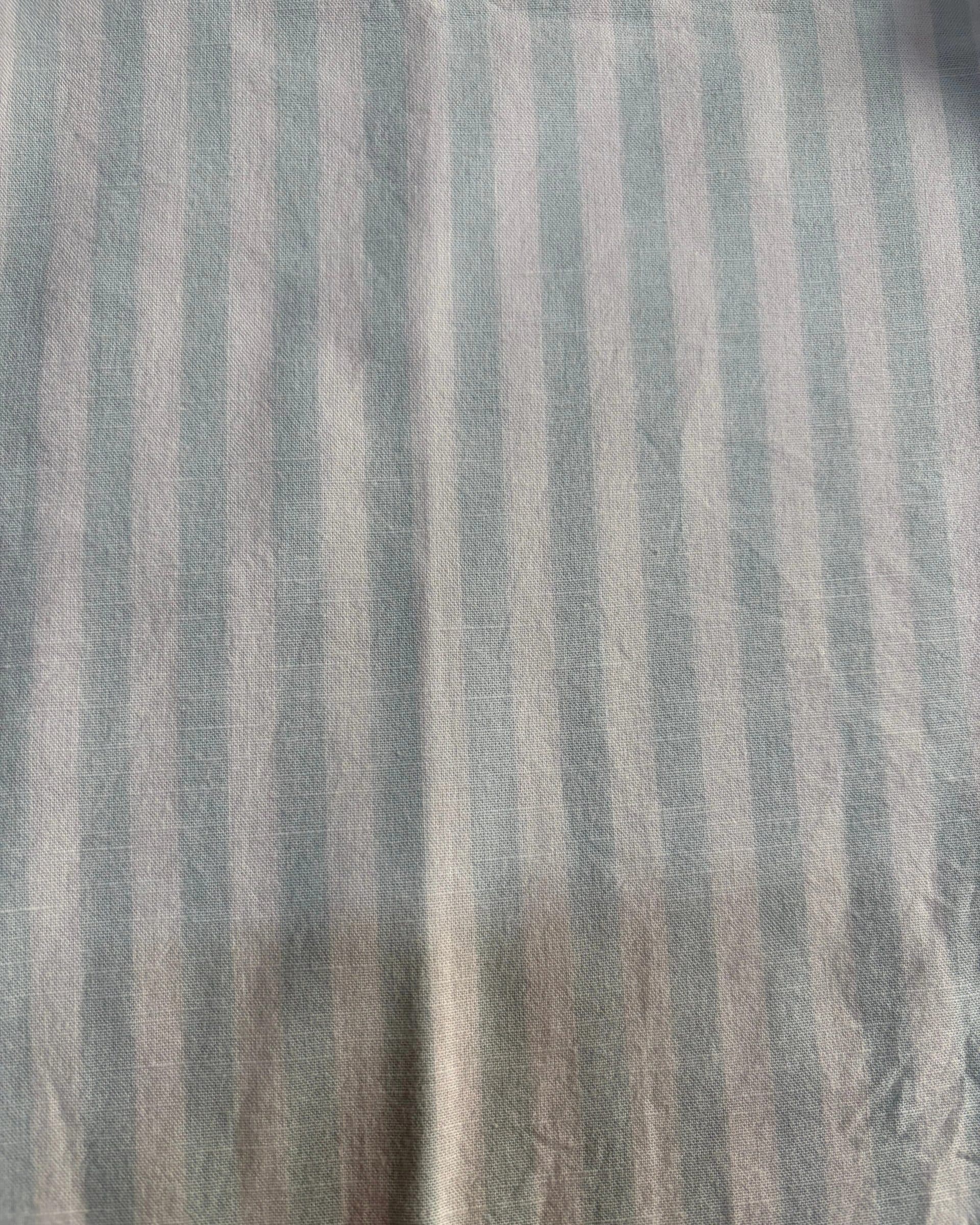 Off-Duty Linen Stripes - Mint Green image 7