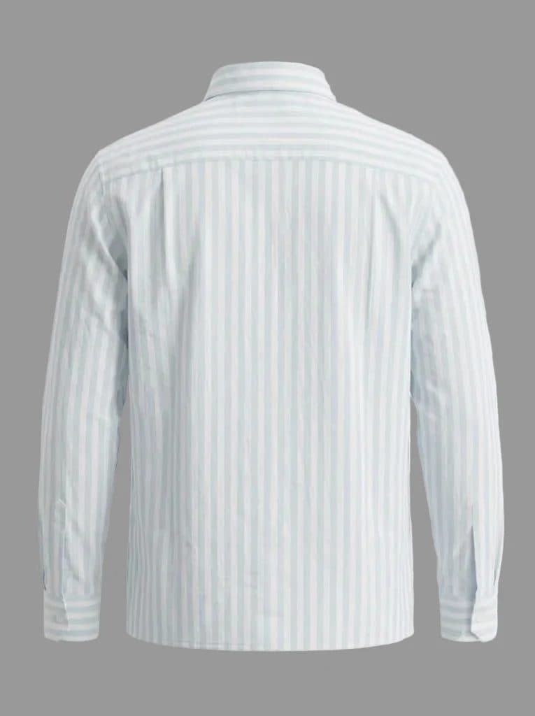 Off-Duty Linen Stripes - Mint Green image 8