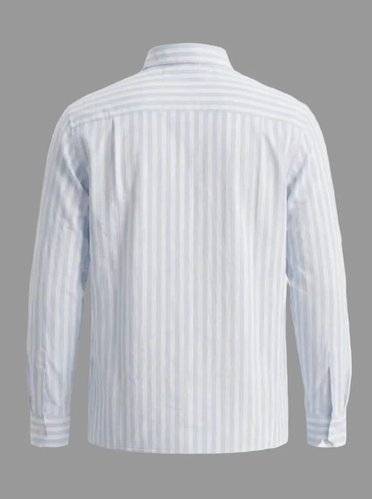 Off-Duty Linen Stripes - Pastel Blue image 8