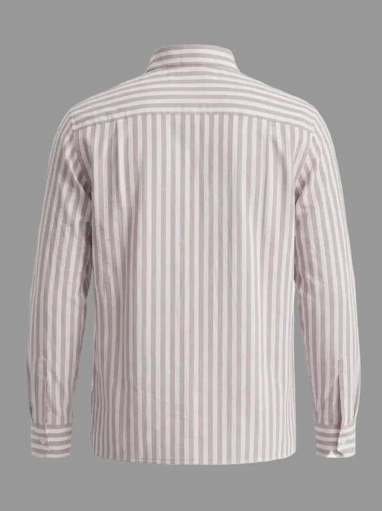 Off-Duty Linen Stripes - Pastel Lavender image 8