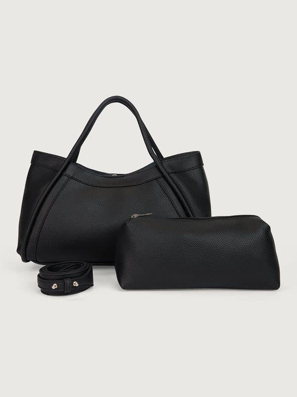 THE CALVERA TOTE - JET BLACK image 6