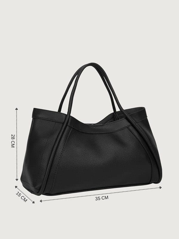 THE CALVERA TOTE - JET BLACK image 7