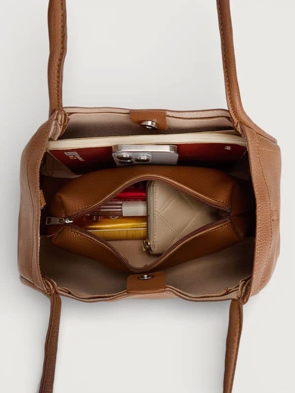 THE CALVERA TOTE – MOCHA BROWN image 4