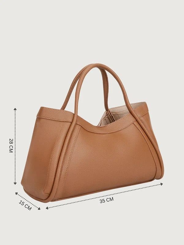 THE CALVERA TOTE – MOCHA BROWN image 7