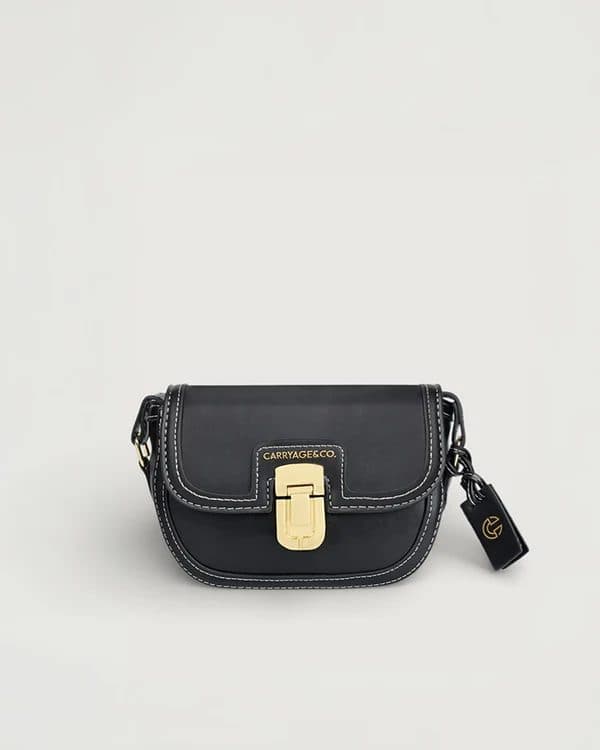 THE CLOVER CROSSBODY – BLACK image 1