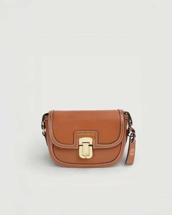 THE CLOVER CROSSBODY – MOCHA BROWN image 1