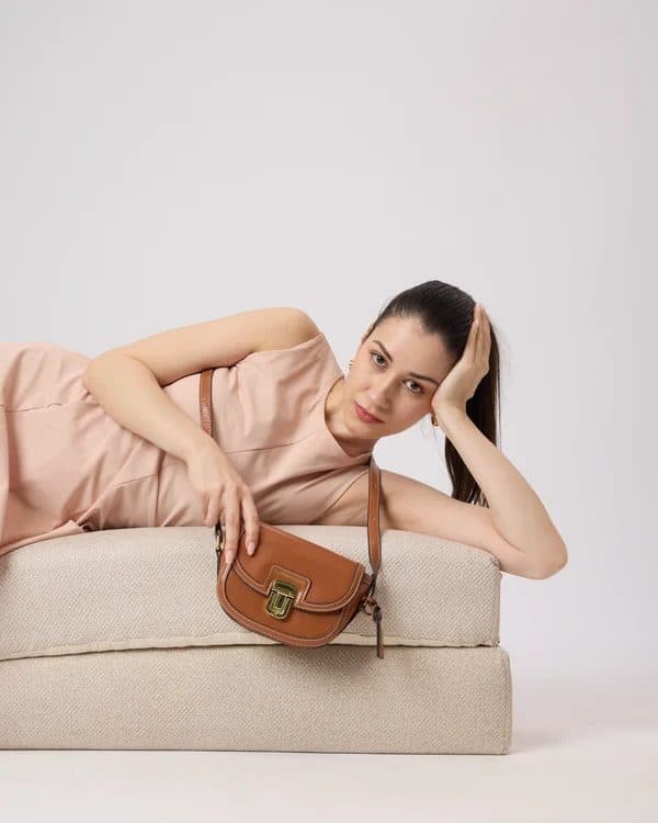 THE CLOVER CROSSBODY – MOCHA BROWN image 7