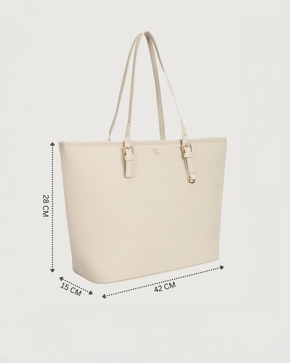 THE HARPER TOTE – WINTER WHITE image 7