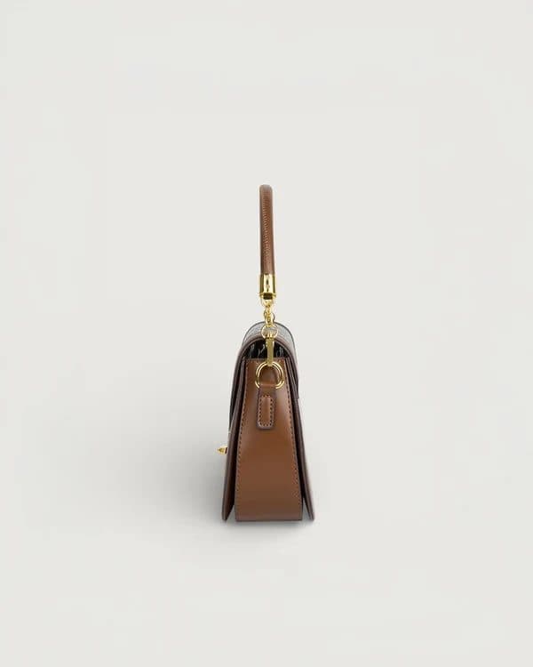 THE MIRA SHOULDER BAG IN - BLACK ESPRESSO image 3