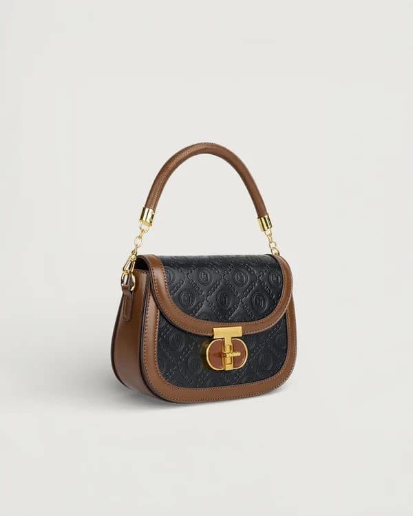 THE MIRA SHOULDER BAG IN - BLACK ESPRESSO image 2