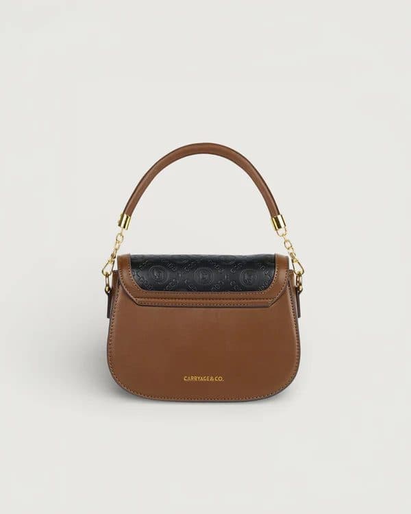 THE MIRA SHOULDER BAG IN - BLACK ESPRESSO image 4