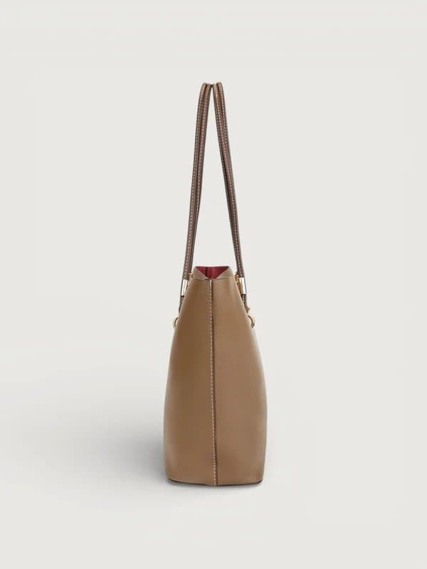THE NARA TOTE IN - ESPRESSO BROWN image 3