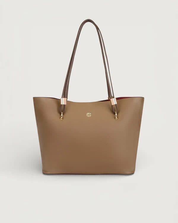 THE NARA TOTE IN - ESPRESSO BROWN image 1