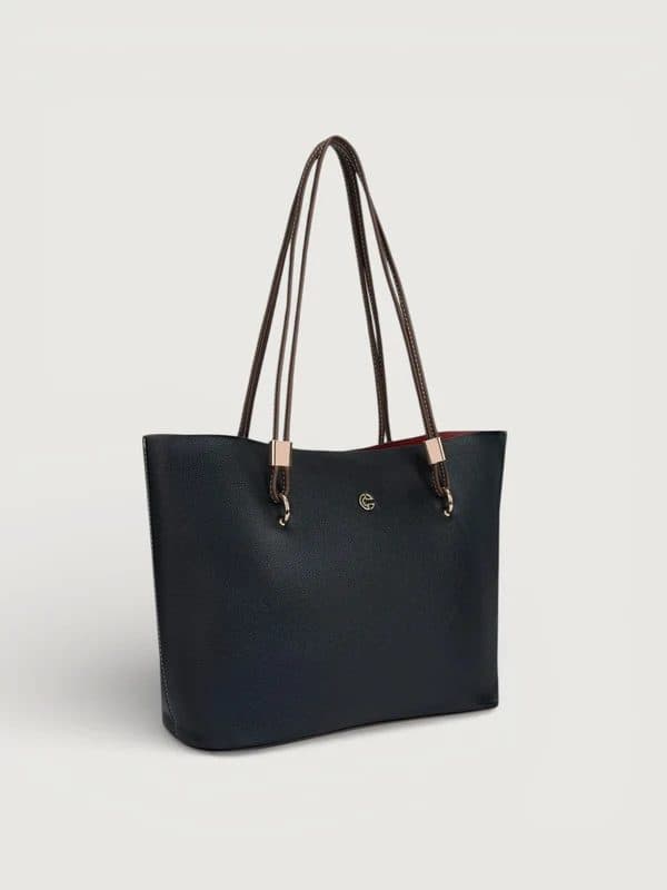 THE NARA TOTE IN - JET BLACK image 2