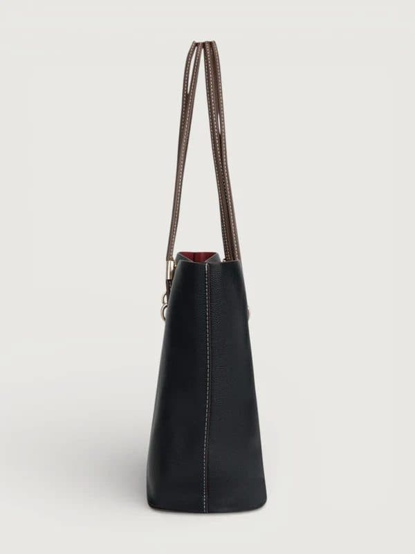 THE NARA TOTE IN - JET BLACK image 3