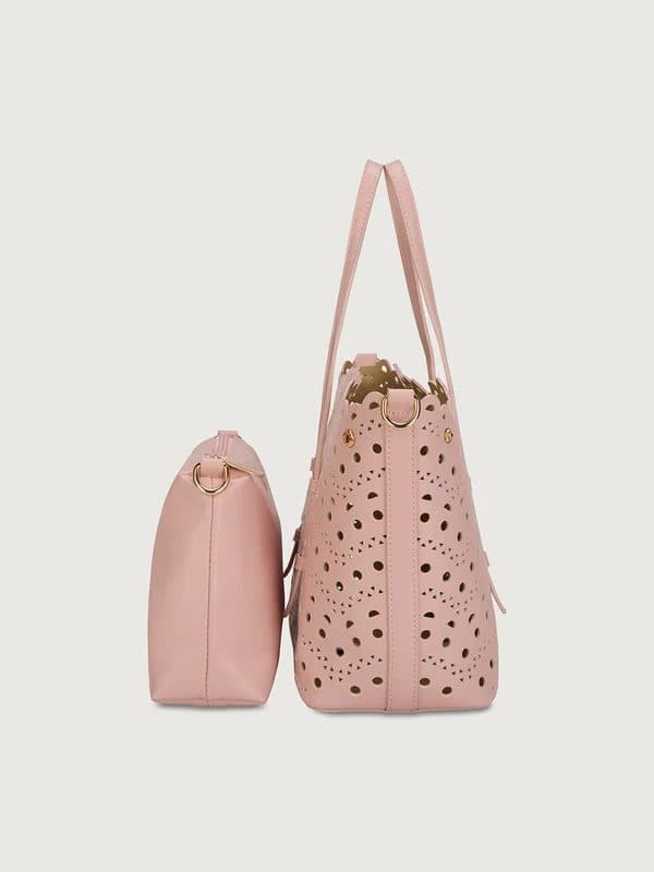THE ROSEWAVE TOTE – BLUSH MACARON image 3