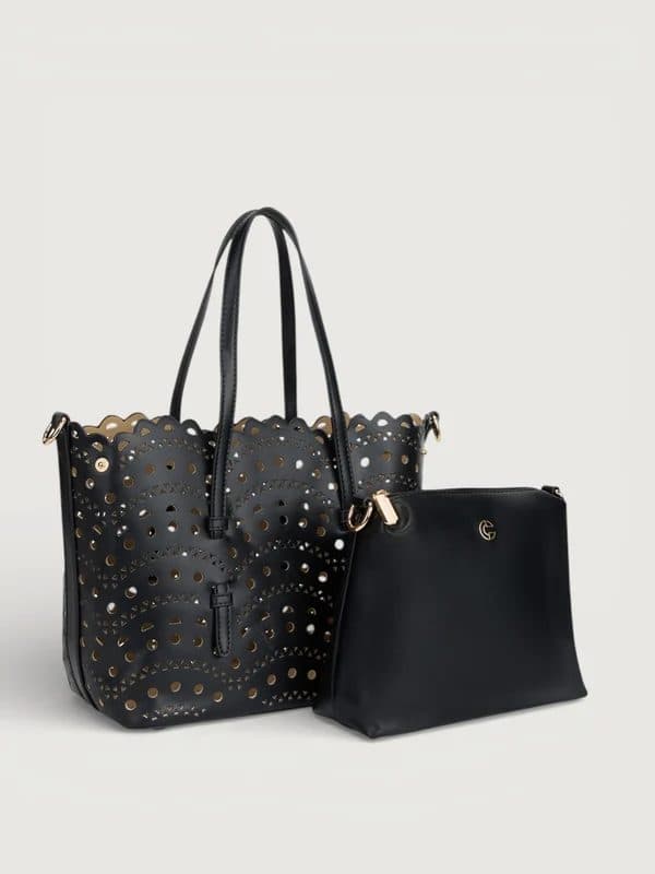 THE ROSEWAVE TOTE – JET BLACK image 2