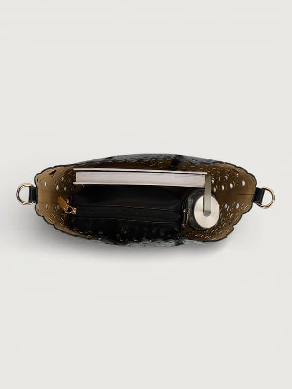 THE ROSEWAVE TOTE – JET BLACK image 5