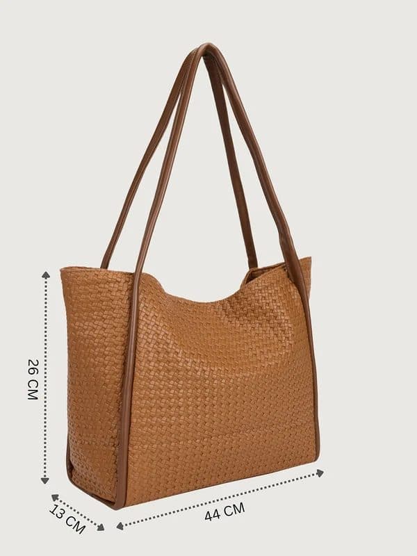 THE SONARA TOTE - COGNAC TAN image 6