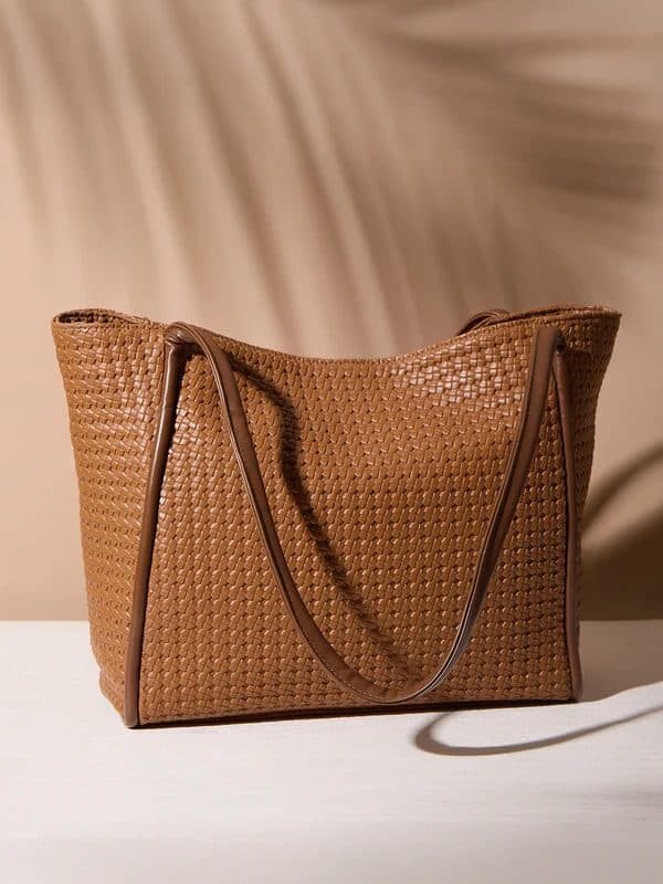 THE SONARA TOTE - COGNAC TAN image 7