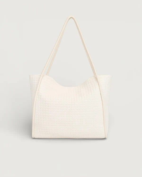 THE SONARA TOTE – CREAM image 1