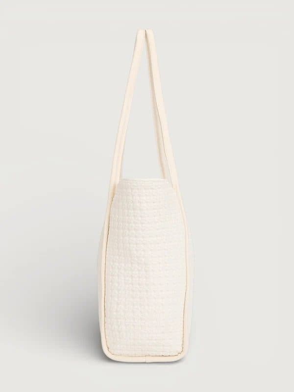 THE SONARA TOTE – CREAM image 3