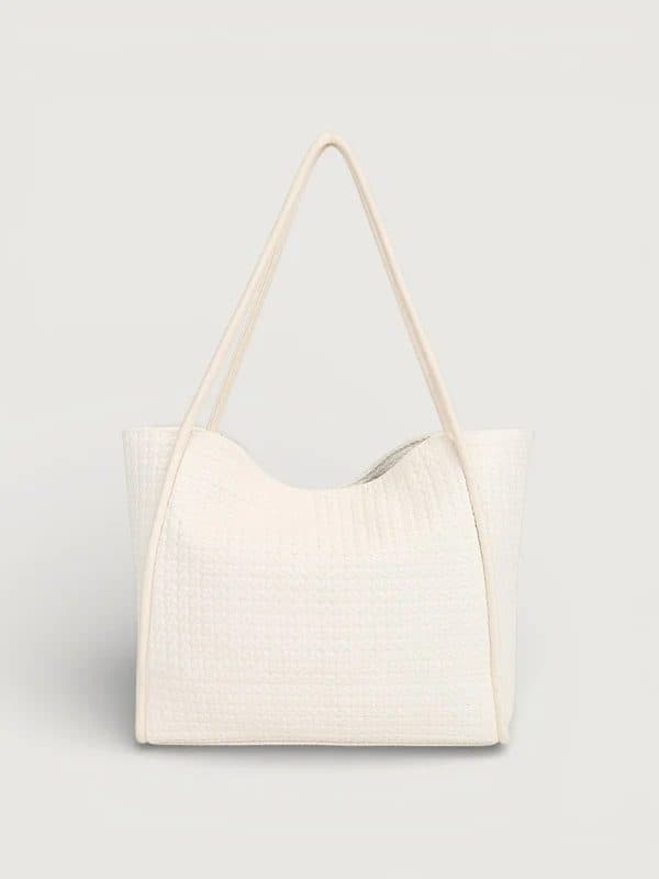 THE SONARA TOTE – CREAM image 4